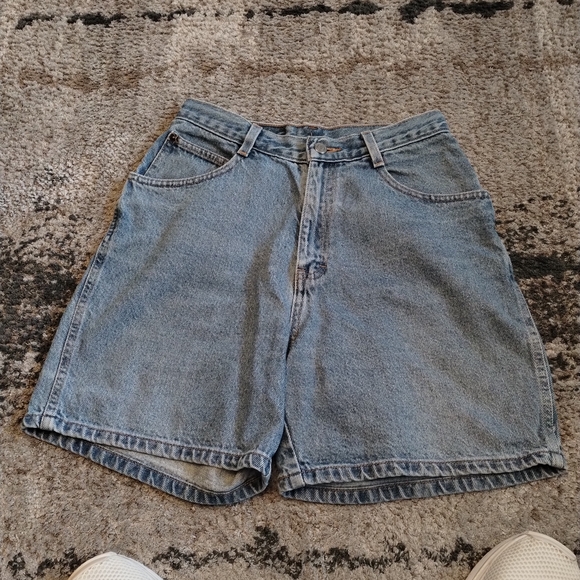 Vintage Gitano High Rise Sz 8 Blue Denim Shorts - Picture 3 of 6